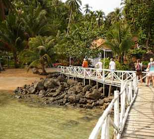Pier Insel Koh Wai
