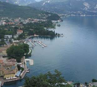 Blick auf Riva del Garda