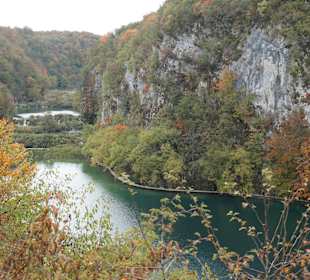 Bei den Plitvicer Seen