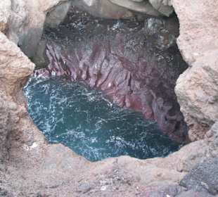 Blick in einen "Kessel"