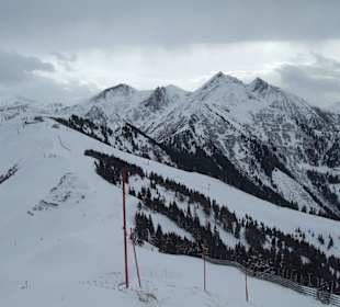 Blick vom Fulseckgipfel in Richtung Kreuzkogel