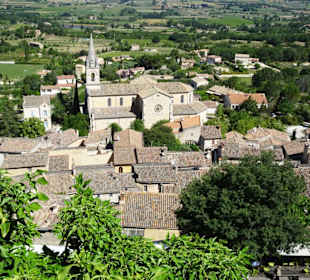 Impressionen aus der Altstadt von Bonnieux