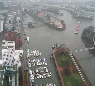 von Rheinturm aus gesehen