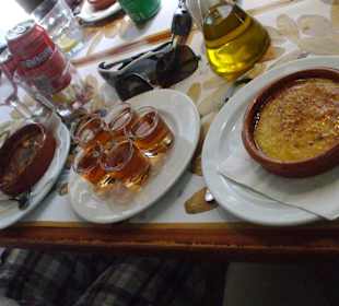Crema Catalan mit Dessertwein