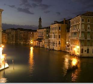 Canal Grande bei Nacht