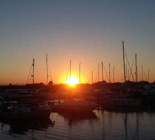 Sonnenuntergang am Hofen