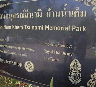 Gedenkstätte Tsunami
