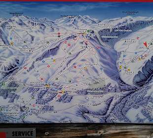 Karte Skigebiet