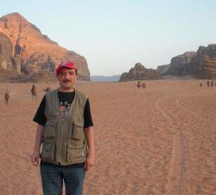 Maik im Wadi Rum