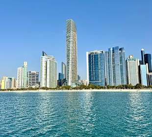 Skyline von Abu Dhabi