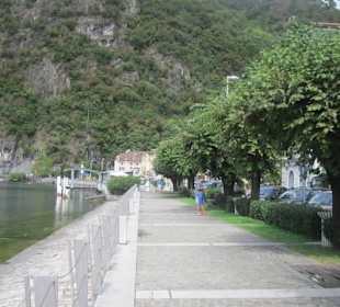Am Hafen von Porlezza