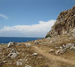 Ausblicke bei Wandung um Kap Greko