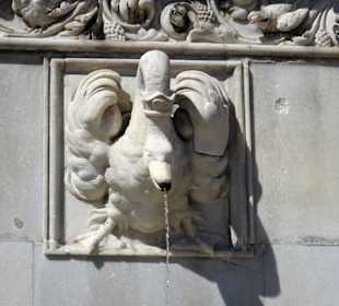 Das Denkmal für Walther von der Vogelweide