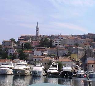 Blick auf den Ort Vrsar