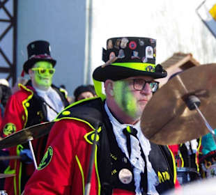 Musikgruppe super in Farbe