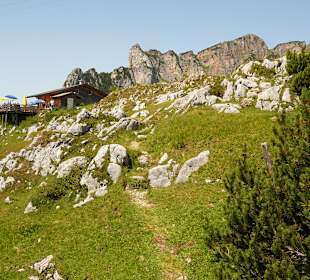 Blick aufs Almstüberl