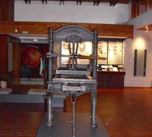 Botevmuseum - Druckerpresse