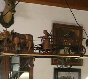 Beim Abendessen im Gasthaus Watzmann
