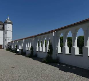 Innenhof mit Ausblick