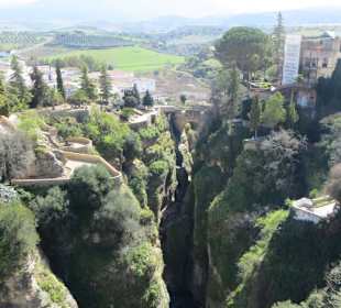 Ronda  die Schlucht