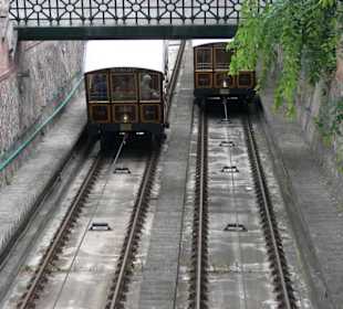 Schrägseilbahn zur Budaer Burg