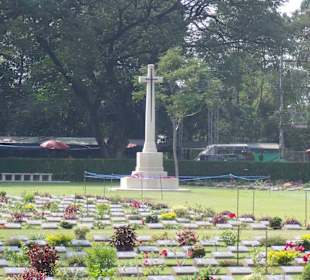 Friedhof sauber und gepflegt