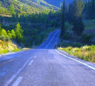 Rafting Selge Landschaft/An- & Abfahrt
