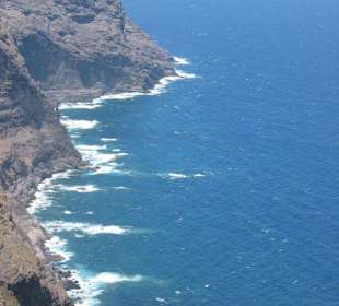 Steilküste im Westen