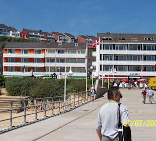 Am Pier von Helgoland