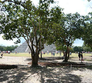 Die Ruinen von Chichen Itza