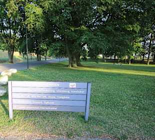 Hinweis Zitadelle im Park