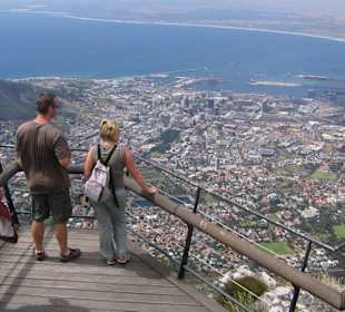 Constantia Cottages Surrounding region: View from Table Moun