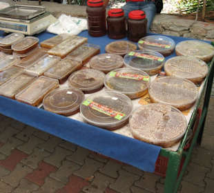 Honig auf dem Markt in Turunc