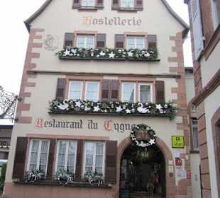 Altstadt Wissembourg im Winter