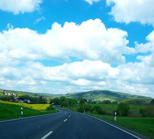Entlang der romantischen Burgenstraße Fränkischen Schweiz