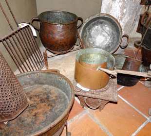 In einer Bauernküche im Museo Etnografico