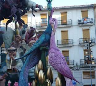 Fin de semana en fallas de valencia