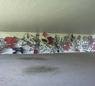 Free-Wall beim Kühlen Krug