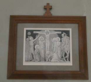 In der Klosterkirche der Abtei St. Hildegard