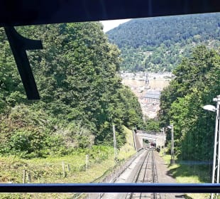 Fahrt mit der Schlossbahn