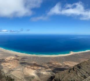 Panorama der Westküste vom Pico de la Zarza