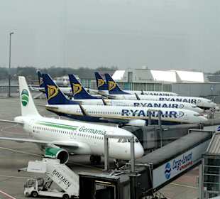 Aussicht auf das Vorfeld