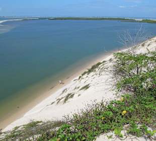 Mangue Seco von den Dünen