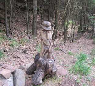 Auf dem Weg zur Landauer Hütte