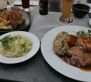 Zum Abendessen beim Rest. Zur Post in Ruhpolding