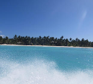 Vorbei an Traumstränden Richtung Saone