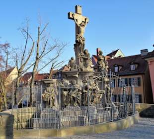 Die Kreuzigungsgruppe auf der Oberen Brücke
