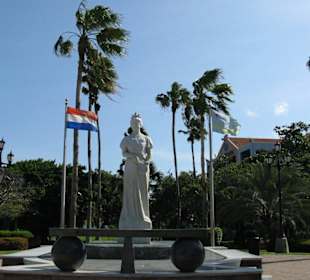 Statue der Königin Wilhelmina