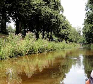 Kanufahrt auf dem Torfkanal