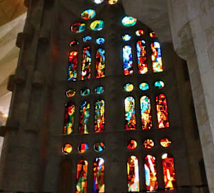 Fenster der Sagrada Familia